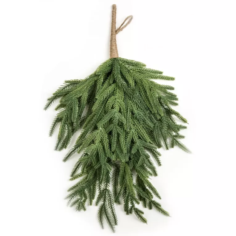 Zimowa świąteczna gałązka iglasta Eurofirany