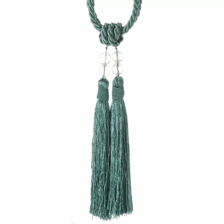 Dekoracyjny sznur do zasłon SUZI upinacz z ozdobnym chwostem Eurofirany