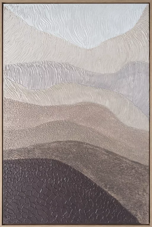 Obraz ręcznie malowany na płótnie w stylu abstrakcyjnym Eurofirany