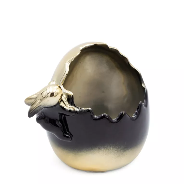 Miseczka dekoracyjna wielkanocna z glinki ceramicznej i z efektem ombre Eurofirany