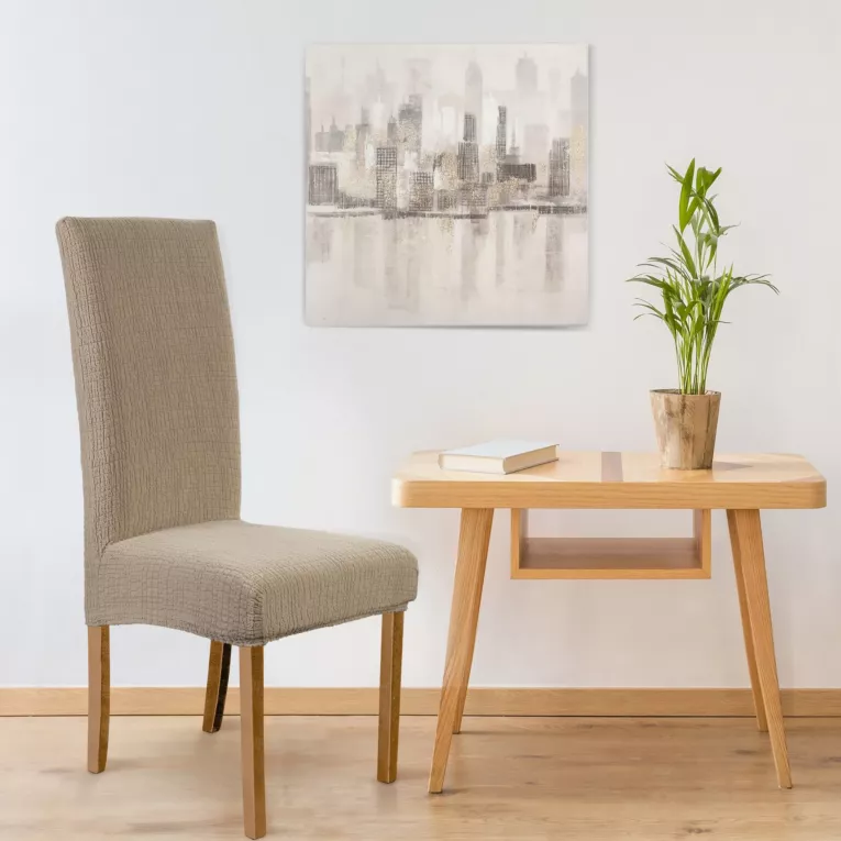 Uniwersalny pokrowiec na krzesło welwetowy nie wchłaniający wilgoci DESIGN 91