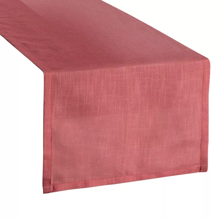 Bieżnik na stół ceglasty 40x140 cm SUMMER 12 z gładkiej i miękkiej tkaniny