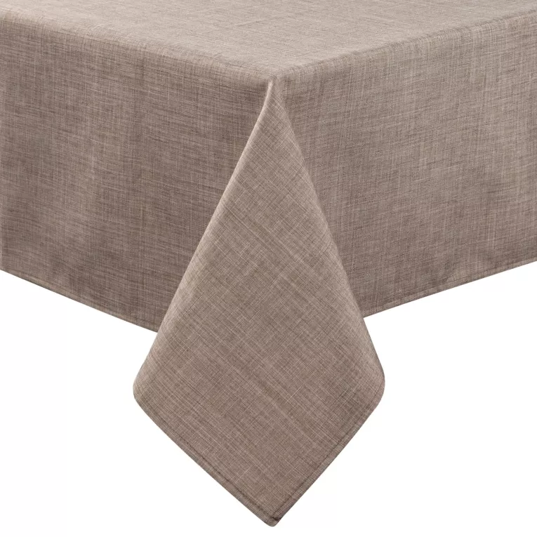 Obrus na stół 145x300 cm beżowy wodoodporny - KATE Eurofirany