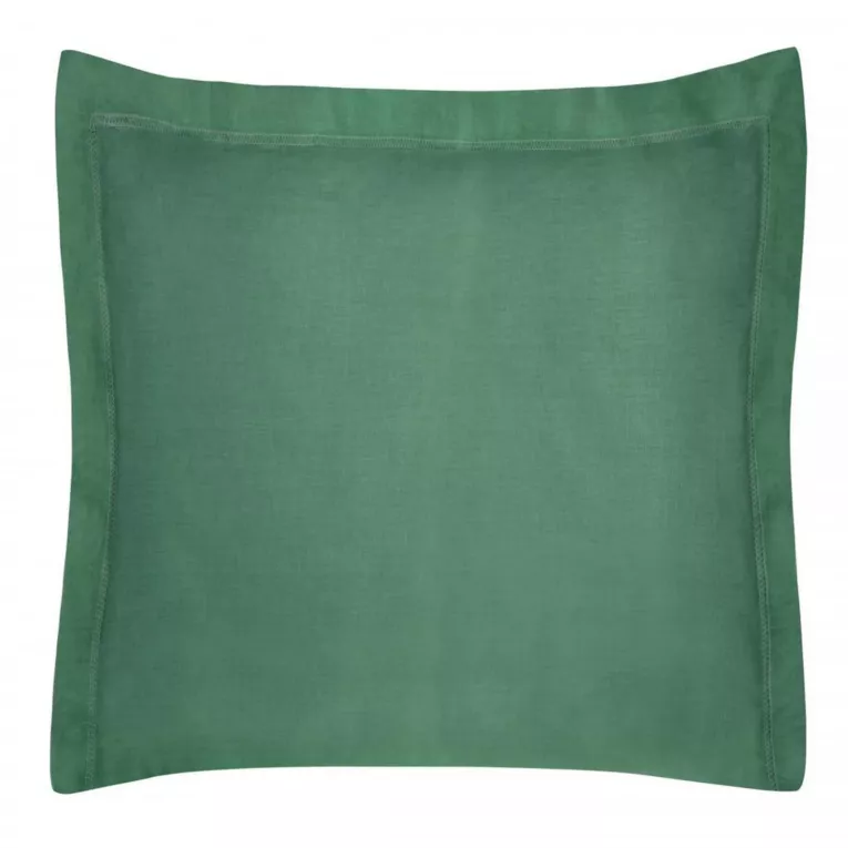 Poszewka na poduszkę 40x40 cm bawełniana z satynowym połyskiem butelkowa zieleń NOVA COLOUR Eurofirany