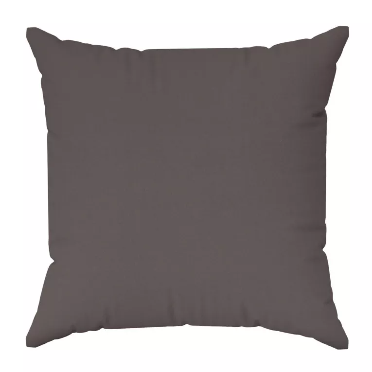 Poszewka szyta DORA - HIT grafitowa z miękkiej tkaniny o welurowej strukturze