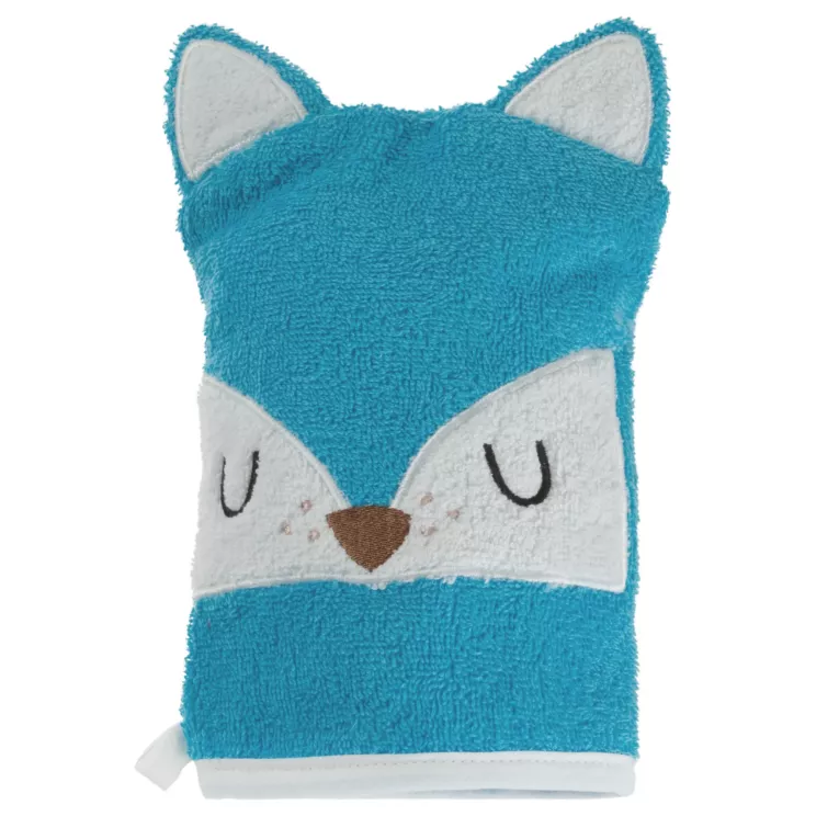 Myjka kąpielowa dziecięca 15x21 cm bawełniany kolor niebieski 350 g/m2 BABY 70 Eurofirany