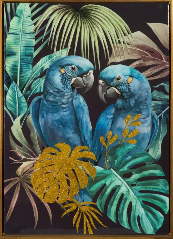 Obraz na płótnie z egzotycznym motywem Eurofirany