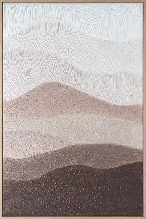 Obraz ręcznie malowany na płótnie w stylu abstrakcyjnym Eurofirany