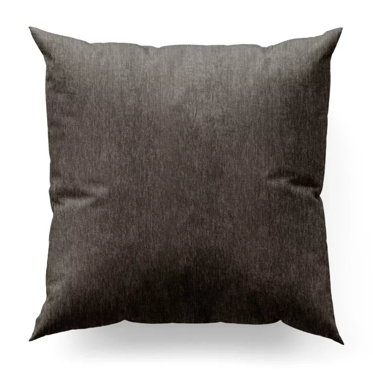 Poszewka na wymiar beżowa z tkaniny o szenilowej strukturze