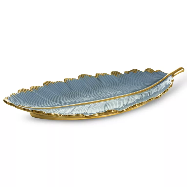 Patera HIRAL 3 niebieska w kształcie liścia Eurofirany