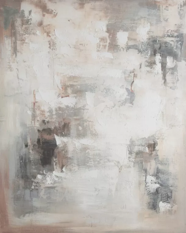 Obraz ręcznie malowany na płótnie z motywem abstrakcyjnym Eurofirany