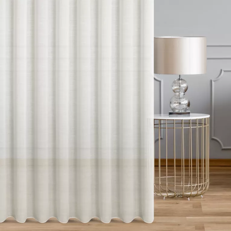 Tkanina firanowa, gładka matowa etamina,Eurofirany