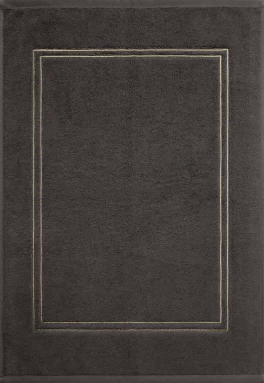 Dywanik łazienkowy OLIVIA zdobiony haftowanymi pasami Eurofirany