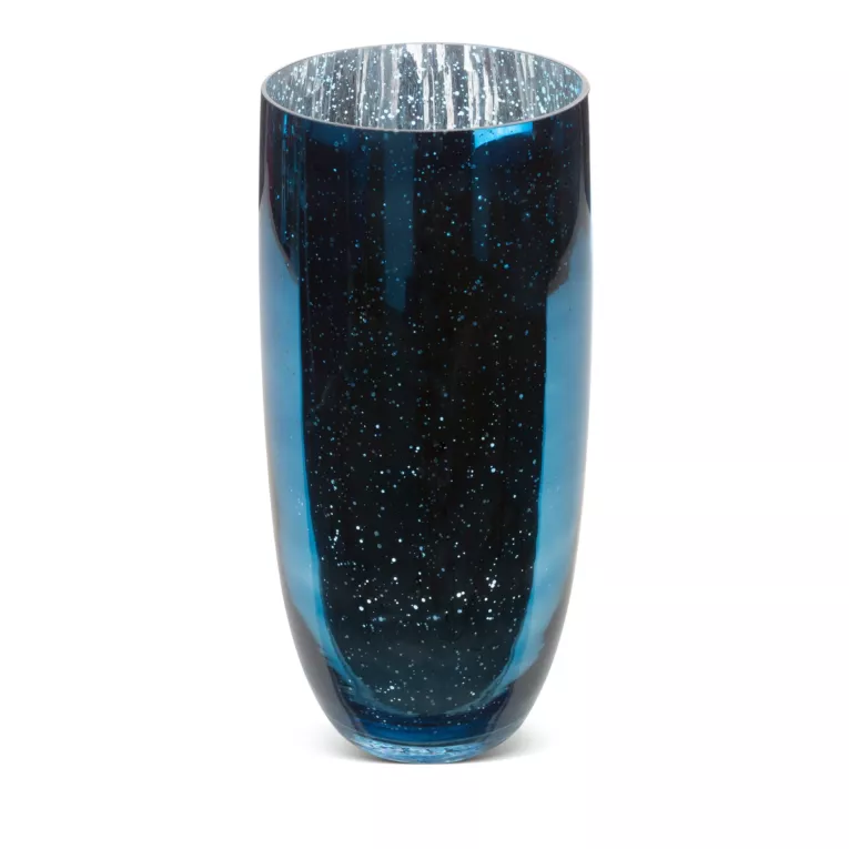 Wazon MOLLY 1 granatowy ze szkła artystycznego Eurofirany