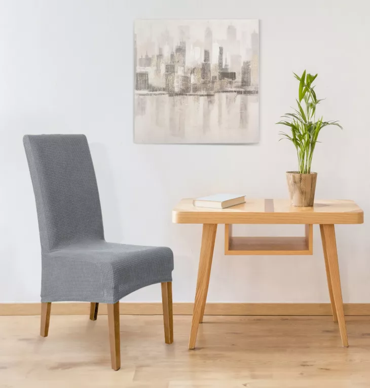 Uniwersalny pokrowiec na krzesło welwetowy nie wchłaniający wilgoci DESIGN 91