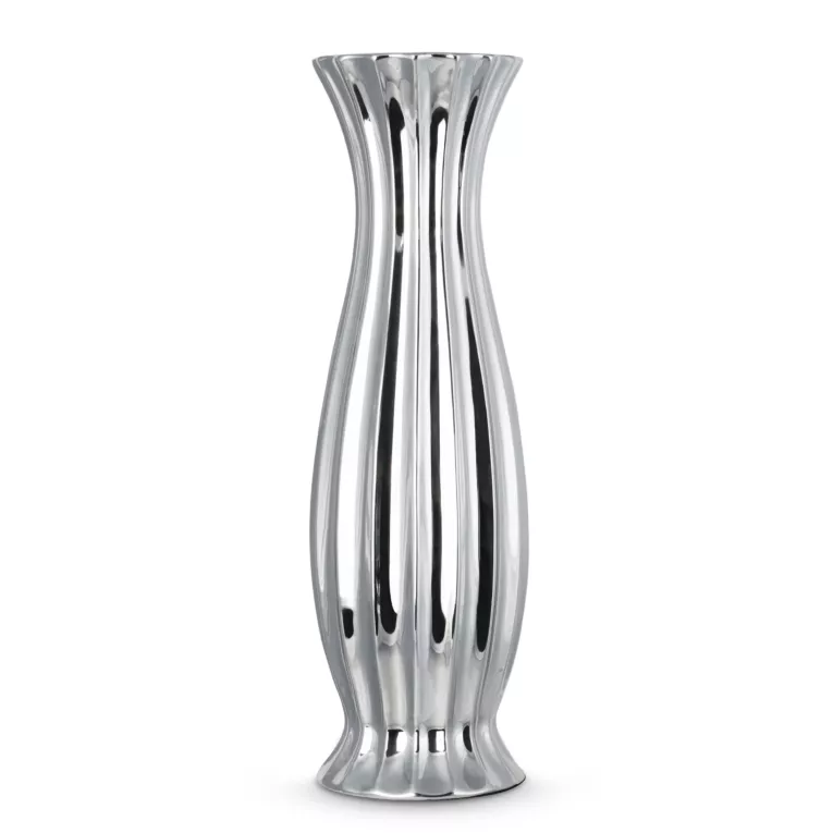 Wazon dekoracyjny FELIX o lśniącej powierzchni Eurofirany