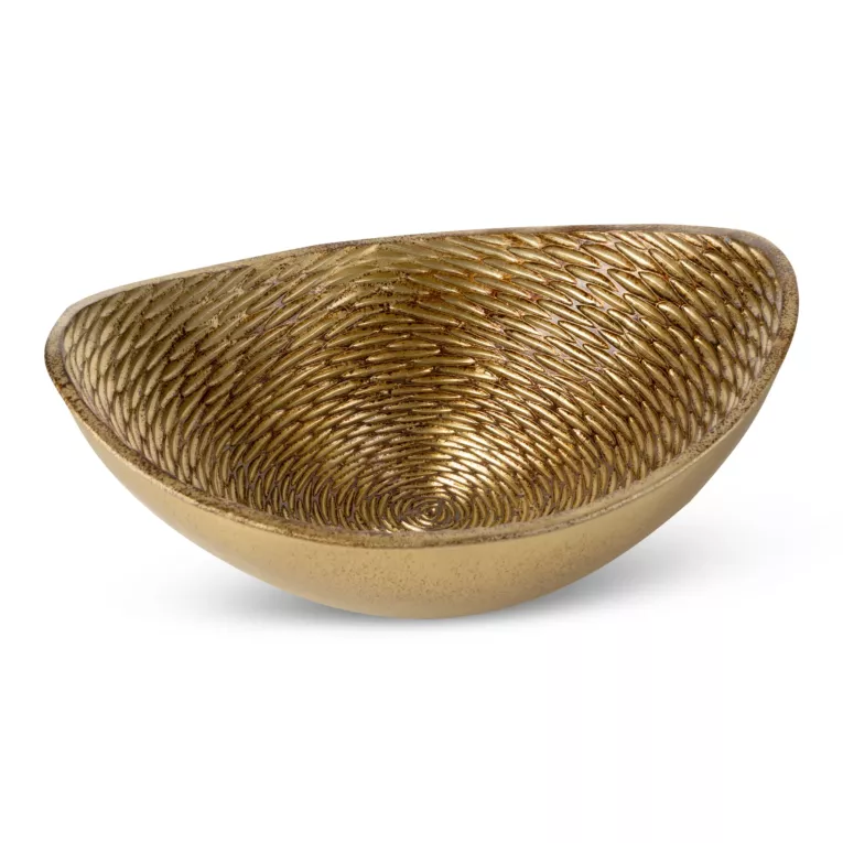 Misa dekoracyjna złota MARGOT ze żłobieniem Eurofirany