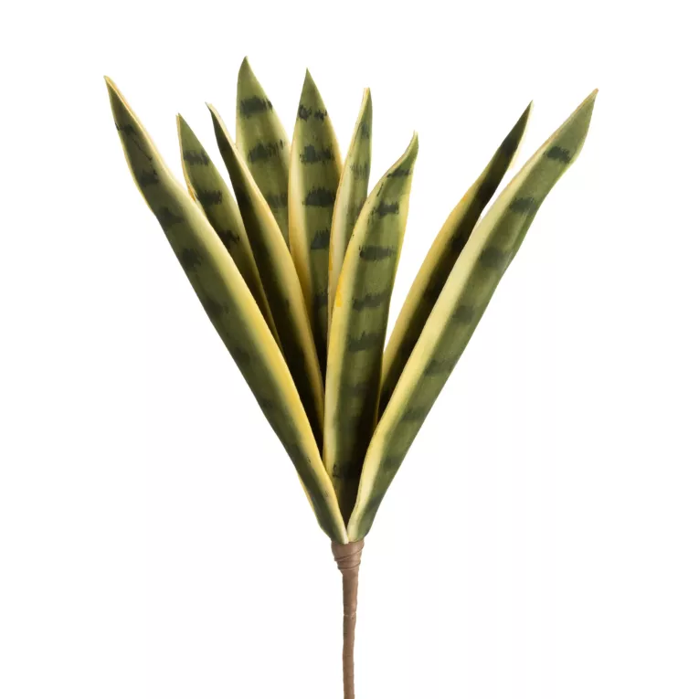 Sztuczny kwiat SANSEWIERIA z plastycznej pianki Eurofirany