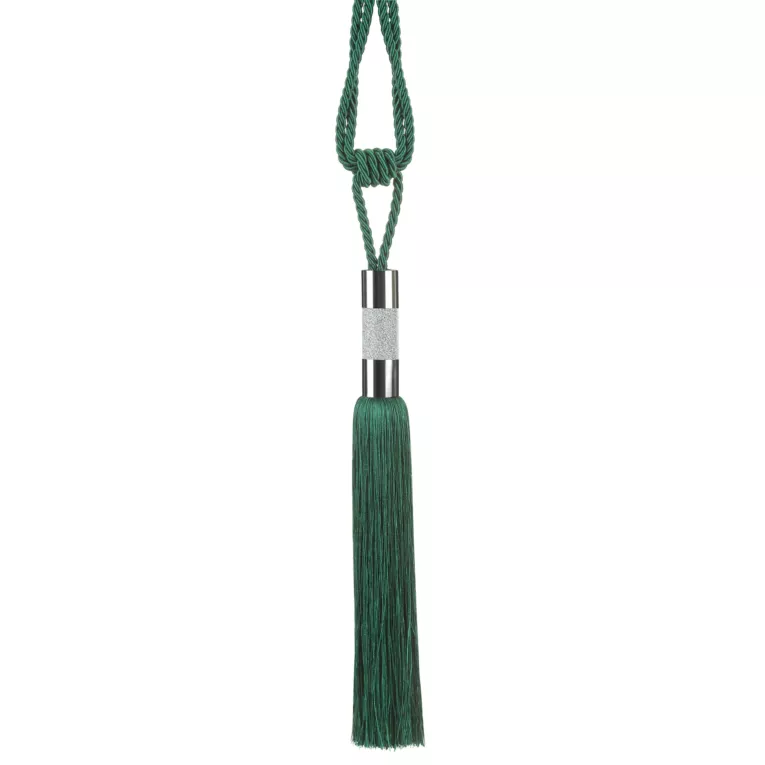 Dekoracyjny sznur do zasłon MONA upinacz z chwostem i metalową obrączką Eurofirany