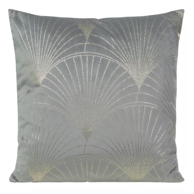 Poszewka dekoracyjna BLINK 21 z welwetu z błyszczącym geometrycznym wzorem Eurofirany