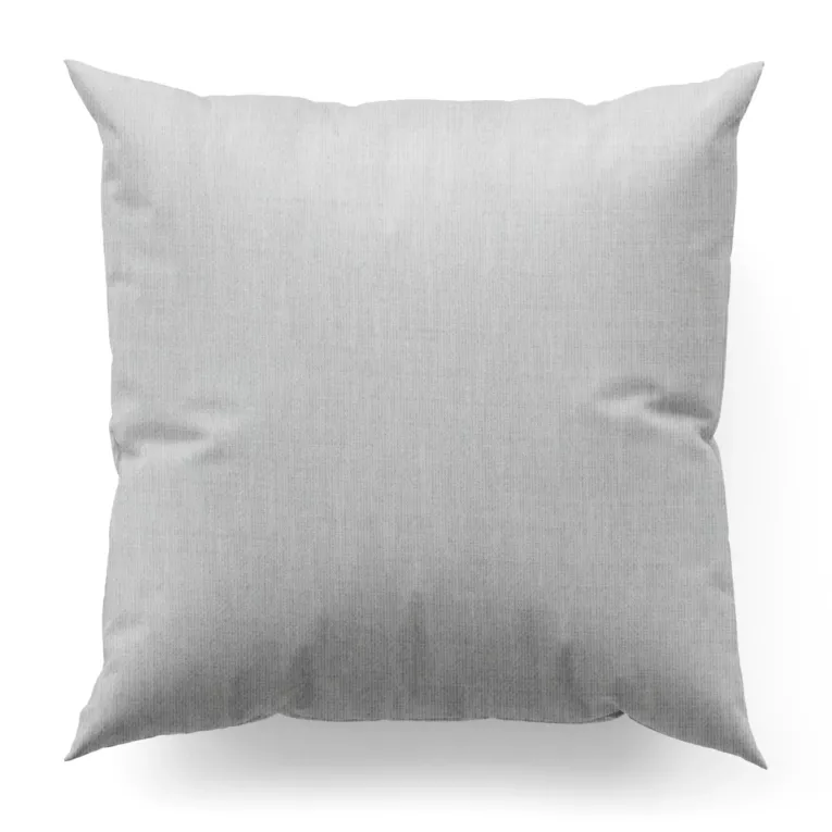 Poszewka na wymiar naturalna z tkaniny szenilowej o wyraźnym splocie