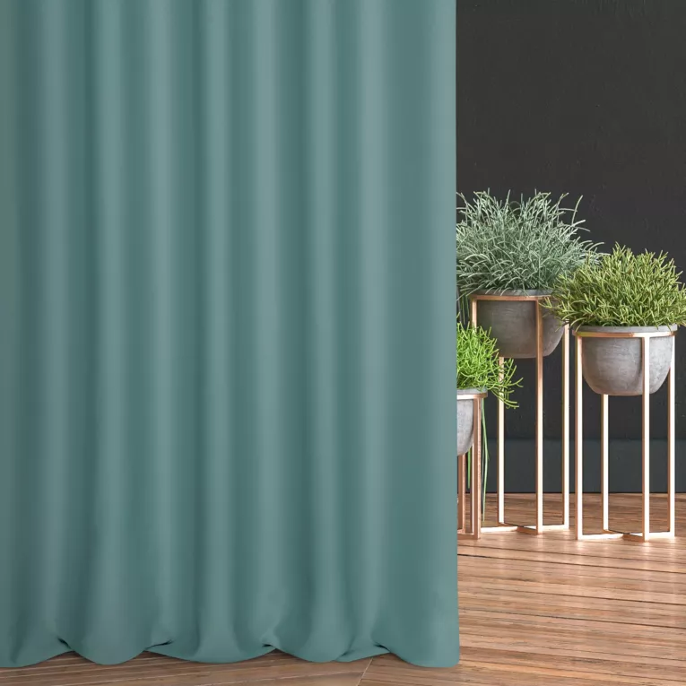 Tkanina zasłonowa zaciemniająca typu dimout półmatowa Eurofirany