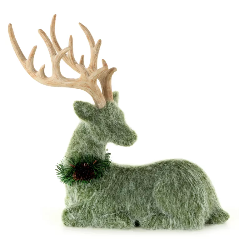 Figurka dekoracyjna świąteczna renifer Eurofirany