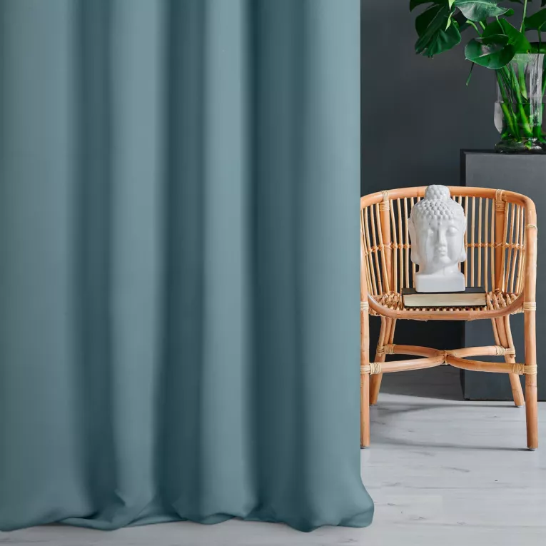 Tkanina zasłonowa zaciemniająca  typu dimout półmatowa Eurofirany