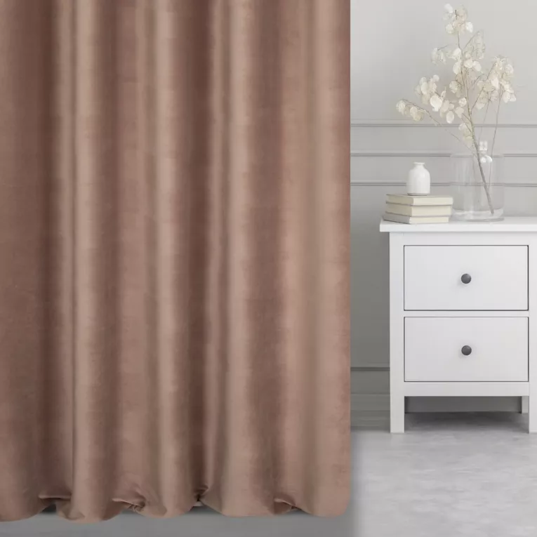 Tkanina zasłonowa  z matowego welwetu z kolekcji Eva Minge  Eurofirany