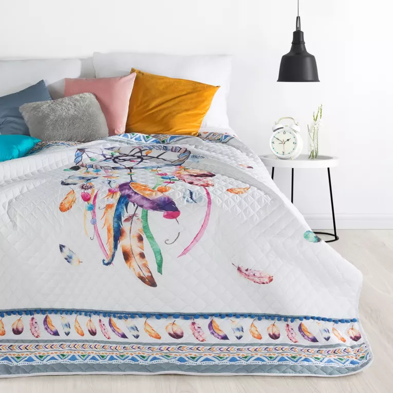 Narzuta łapacz snów modny styl boho żywe kolory Eurofirany