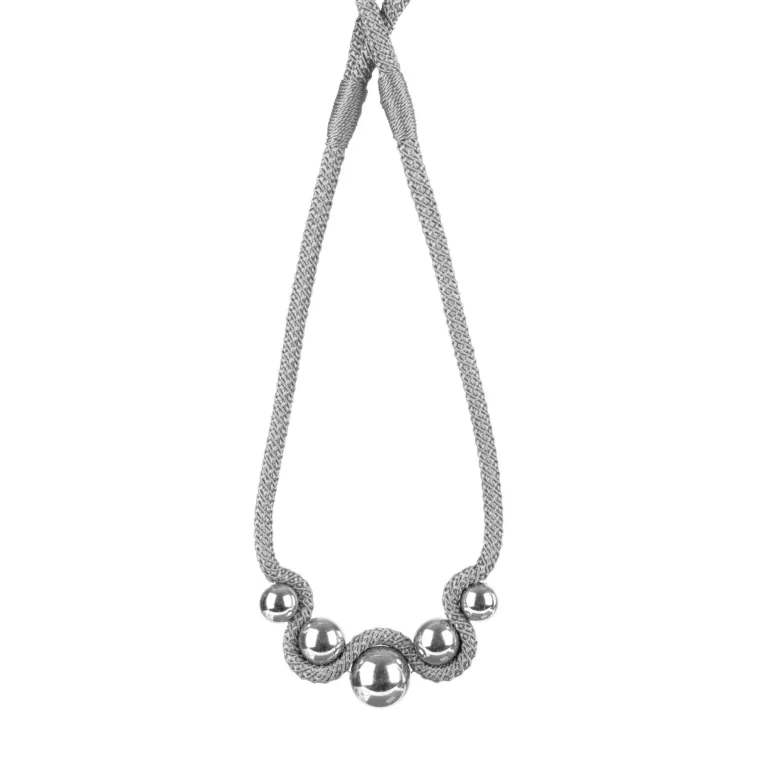 Dekoracyjny sznur do zasłon MALI upinacz z koralikami Eurofirany