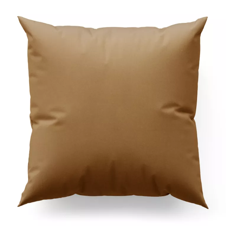 Poszewka szyta złocista z gładkiej zaciemniającej tkaniny typu dimout