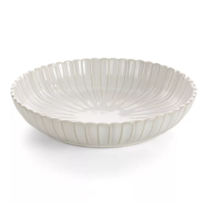 Misa ceramiczna AVRIL w stylu eko z przecieranym wzorem Eurofirany