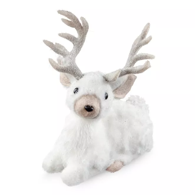 JELEŃ zimowa figurka świąteczna Eurofirany