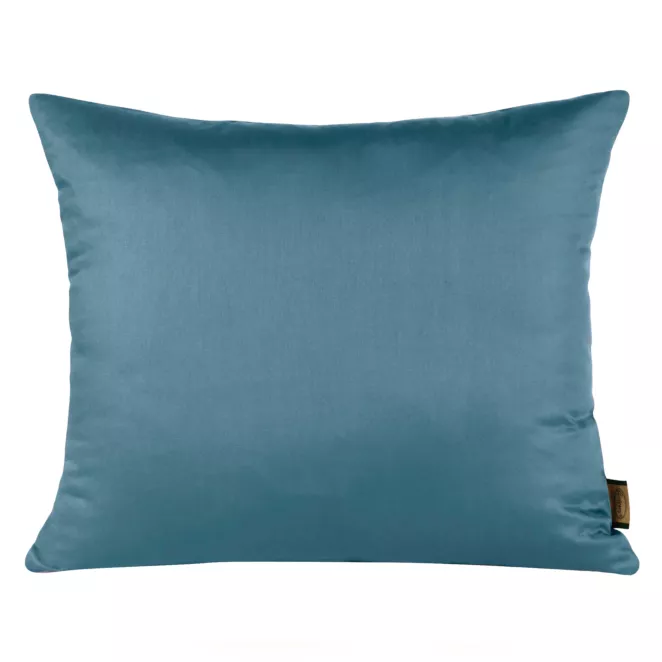 Poszewka na poduszkę 50x70 cm z satyny bawełnianej turkusowa NOVA Eurofirany