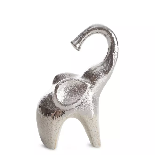 Figurka Słoń  ceramiczna dekoracyjny MAX 2 Eurofirany