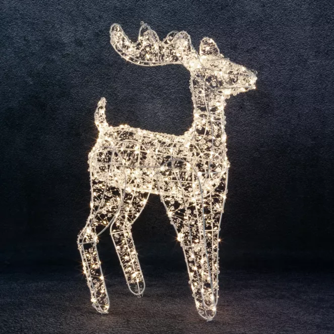 Renifer - Dekoracja świąteczna LED odporna na warunki atmosferyczne  Eurofirany