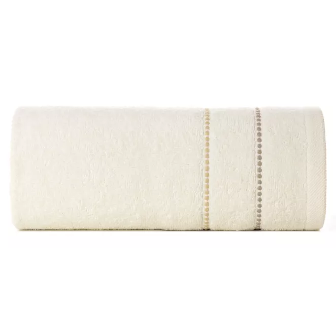 Ręcznik bawełniany SUZI z kontrastującymi paseczkami Eurofirany