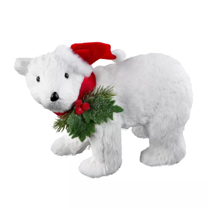 Figurka dekoracyjna świąteczna NIEDŹWIEDŹ Eurofirany