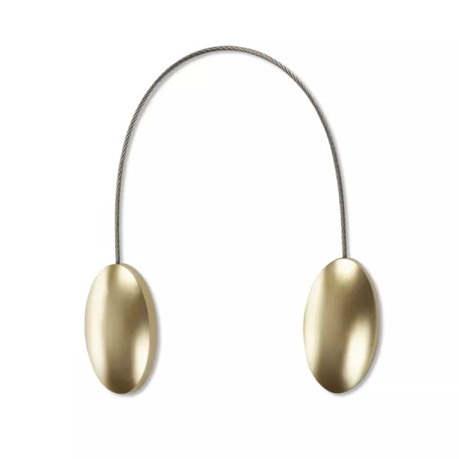 Upinacze do zasłon dekoracyjnych z magnesem, komplet 2 szt.