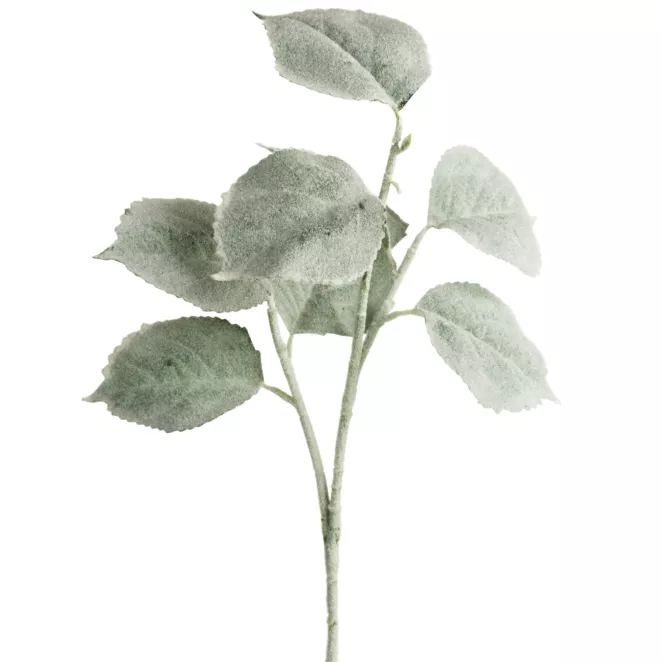 Zimowa gałązka świąteczna z efektem szronu Eurofirany