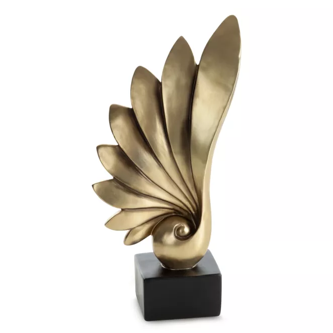 Nowoczesna półmatowa figurka dekoracyjna Eurofirany