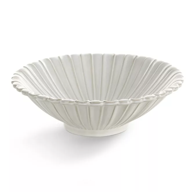 Misa ceramiczna AVRIL w stylu eko z przecieranym wzorem Eurofirany