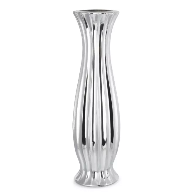 Wazon dekoracyjny FELIX o lśniącej powierzchni Eurofirany