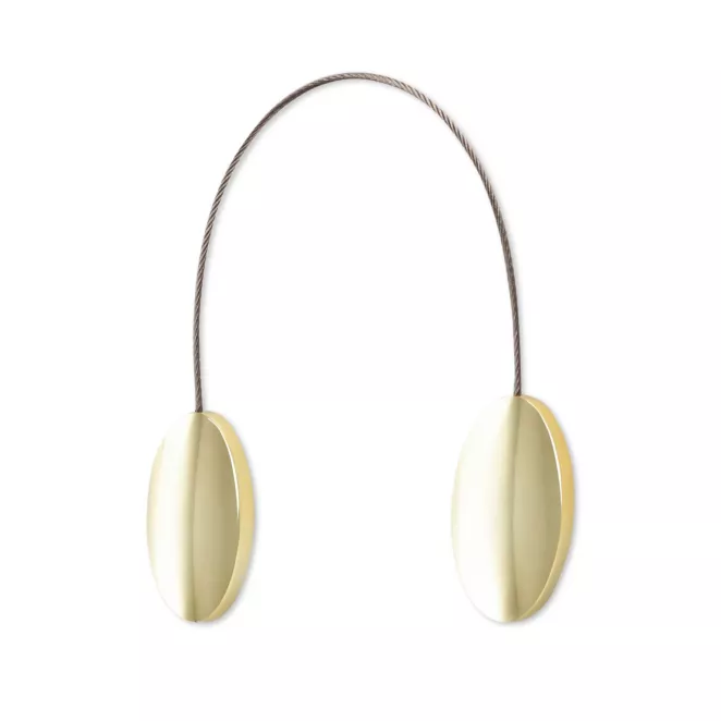 Upinacze do zasłon dekoracyjnych z magnesem, komplet 2 szt.