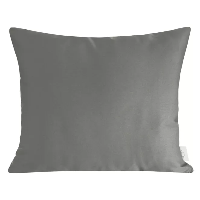 Poszewka na poduszkę 50x70 cm z satyny bawełnianej stalowa DINA Eurofirany