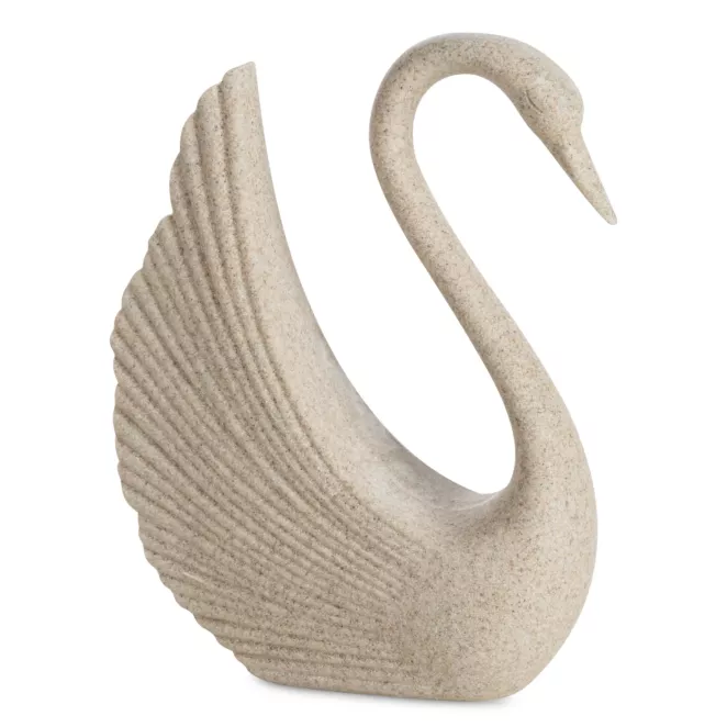 Nowoczesna figurka dekoracyjna w formie łabędzia Eurofirany