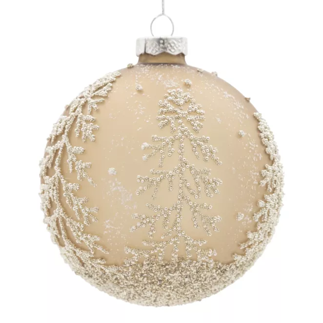 Klasyczna bombka choinkowa ręcznie zdobiona Eurofirany