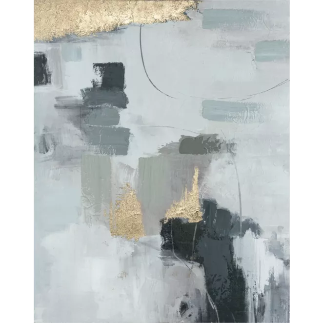 Obraz ręcznie malowany na płótnie z motywem abstrakcyjnym Eurofirany