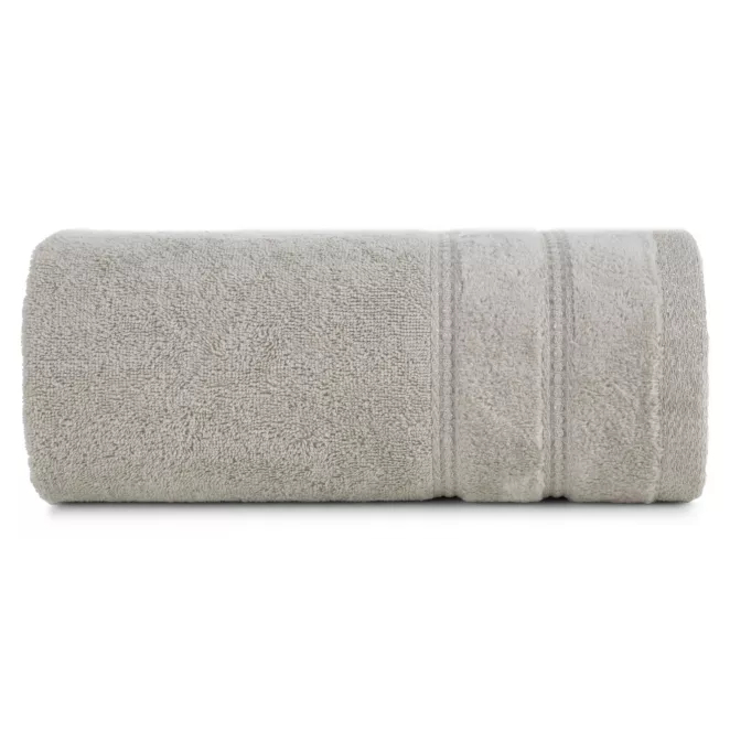 Ręcznik bawełniany GLORY 2 zdobiony błyszczącymi paseczkami Eurofirany